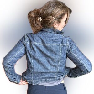Theory Women's Blue Denim Jacket.